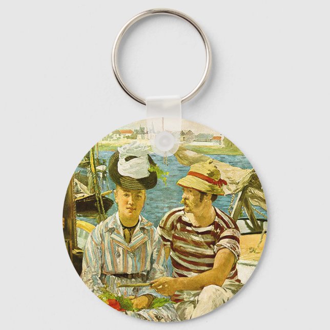Argenteuil Edouard Manet   Key Ring (Front)