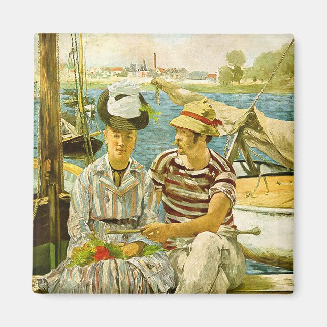 Argenteuil Edouard Manet  Magnet (Front)