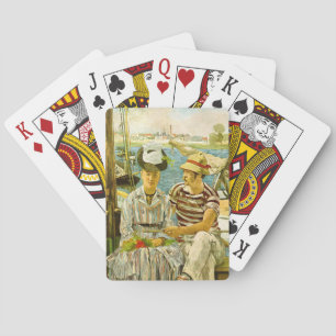 Argenteuil Edouard Manet Playing Cards