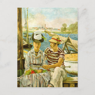 Argenteuil Edouard Manet Postcard