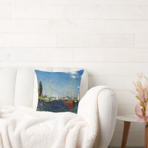 Argenteuil, famous painting, cushion