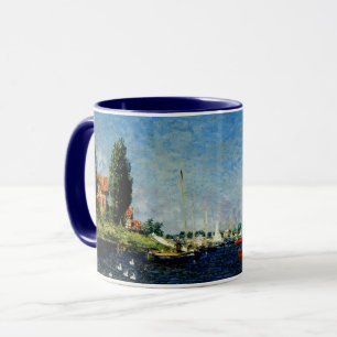 Argenteuil, fine art painting by Claude Monet Mug