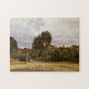 Argenteuil The Hospice Monet Fine Art Jigsaw Puzzle