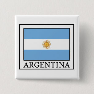 Argentina 15 Cm Square Badge