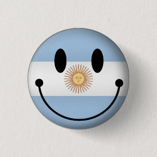 Argentina 3 Cm Round Badge