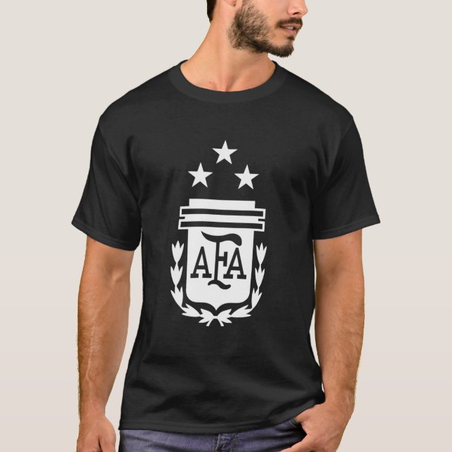 Argentina 3 Stars Argentinian Flag Three Stars Arg T-Shirt (Front)