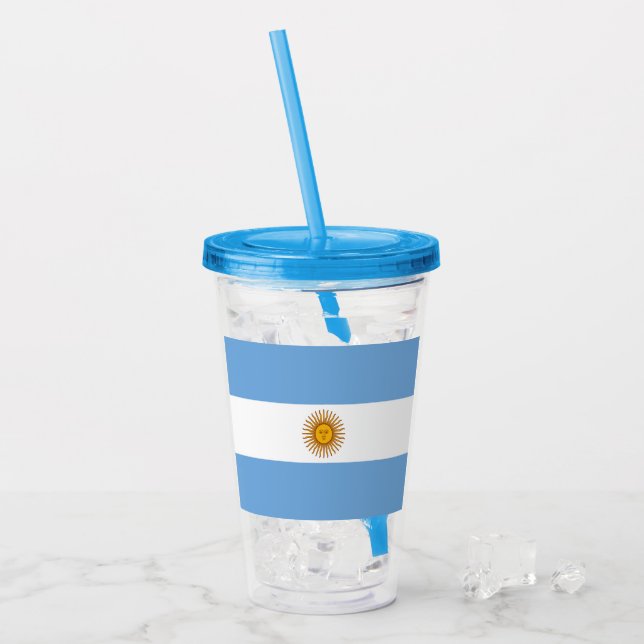 Argentina Acrylic Tumbler (Front Ice)