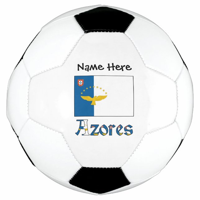 Argentina and Argentine Flag Personalised  Football (Front)