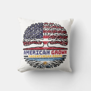 Argentina Argentine Argentinian US USA America Cushion