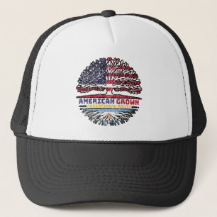 Argentina Argentine Argentinian US USA America Trucker Hat