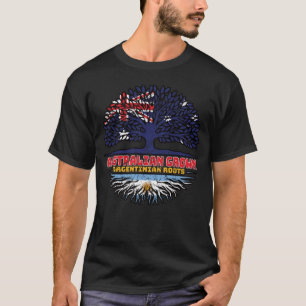 Argentina Argentine Australian Australia Roots T-Shirt