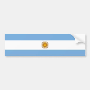 Argentina/Argentine Flag Bumper Sticker