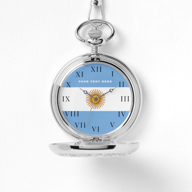 Argentina Argentinian flag Buenos Aires Argentine  Watch (Front)