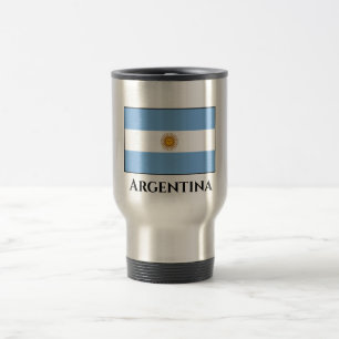 Argentina (Argentinian) Flag Travel Mug