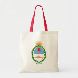 argentina arms tote bag