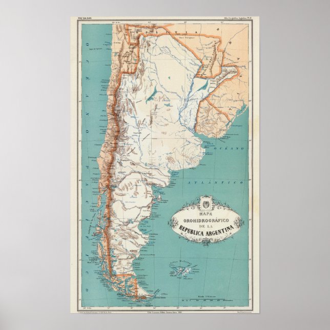 Argentina Atlas 2 Poster (Front)