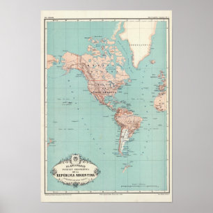 Argentina Atlas 3 Poster