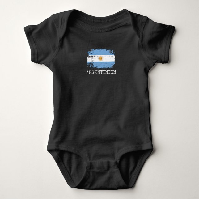 Argentina Baby Bodysuit (Front)