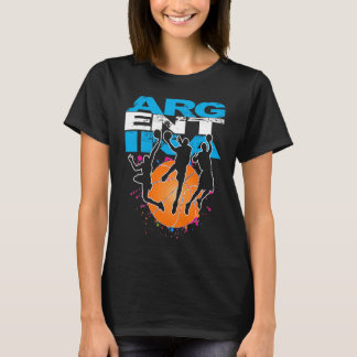 Argentina Basketball Player Basketballer Sports Du T-Shirt