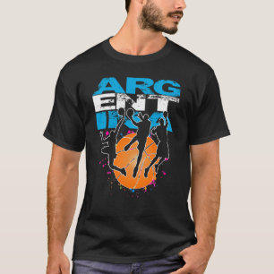 Argentina Basketball Player Basketballer Sports Du T-Shirt