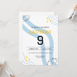 Argentina Birthday Invitation