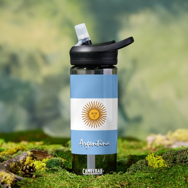 Argentina bottle, patriotic Argentina Flag Water Bottle (Outdoor)