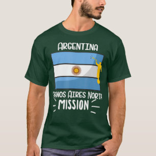 Argentina Buenos Aires East Mormon LDS Mission T-Shirt