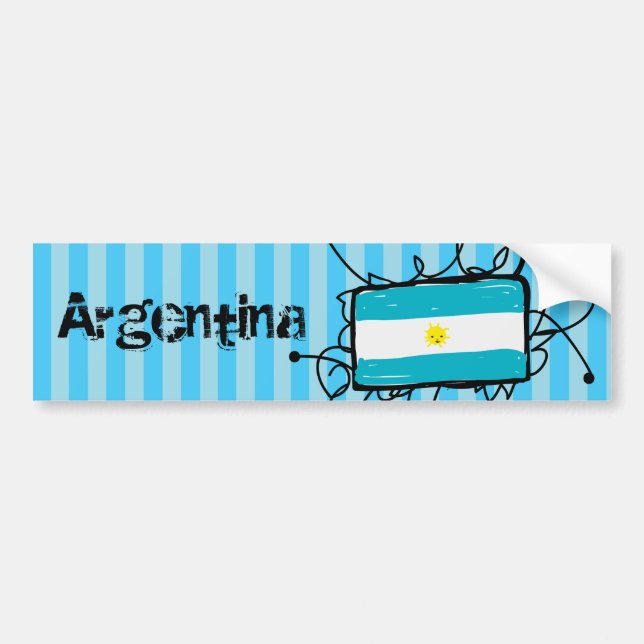 Argentina Bumper Sticker (Front)