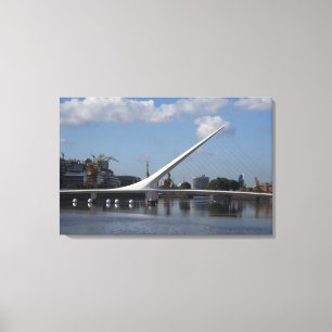 Argentina, Capital city of Buenos Aires. Woman Canvas Print