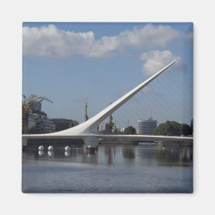 Argentina, Capital city of Buenos Aires. Woman Magnet