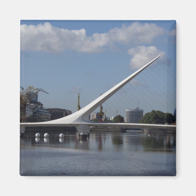 Argentina, Capital city of Buenos Aires. Woman Magnet (Front)