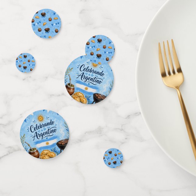 Argentina Celebration Party Confetti (Group)