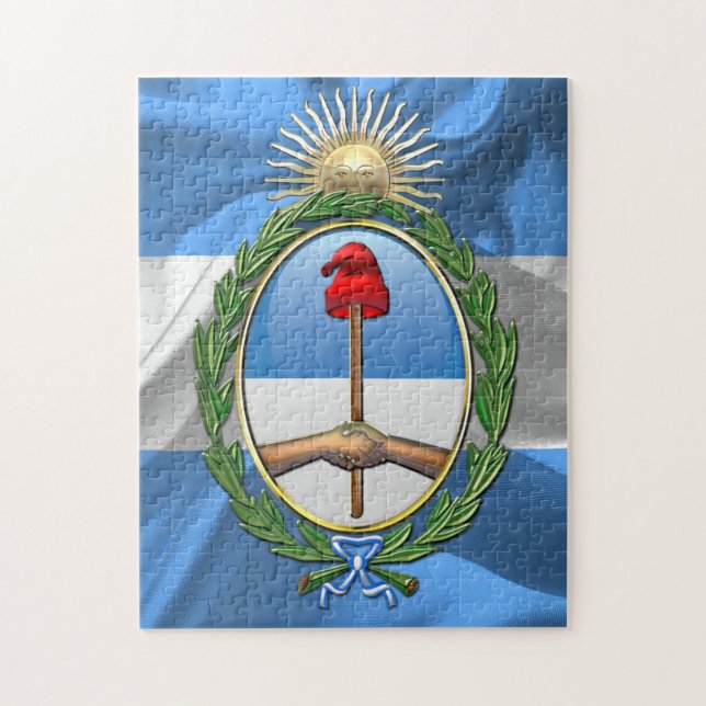 Argentina Coat of arms Jigsaw Puzzle (Vertical)