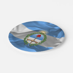 Argentina Coat of arms Paper Plate