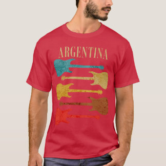 Argentina Concert Rock Music Festival Guitars frie T-Shirt