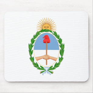 Argentina country coat arms symbol emblem flag mouse mat