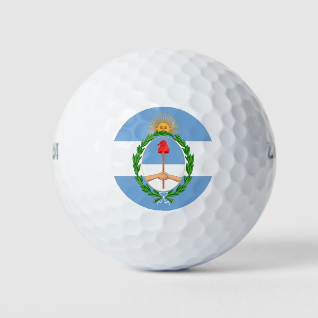 argentina emblem golf balls (Front)
