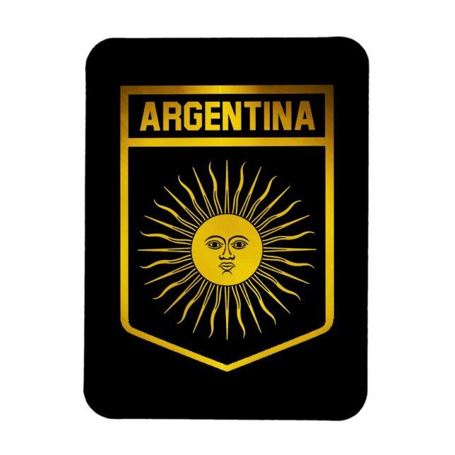 Argentina Emblem Magnet (Vertical)