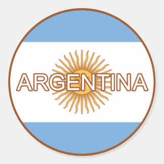 Argentina Euro Sticker