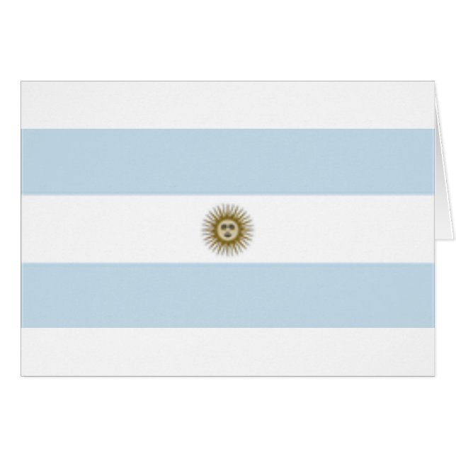 Argentina Flag (Front Horizontal)