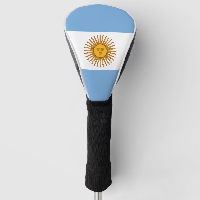 Argentina flag Bandera De Argentina Golf Head Cover (Front)