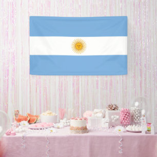 Argentina flag banner