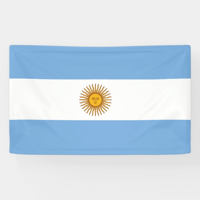 Argentina flag Banner (Horizontal)