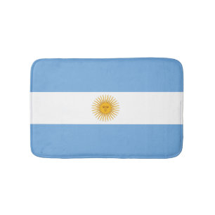 Argentina flag bath mat