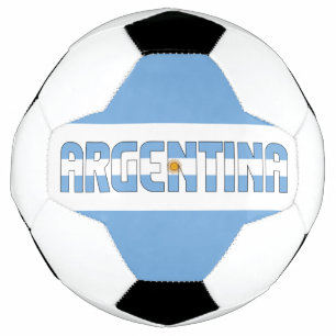 Argentina Flag Blue White Sun of May Patriotic Football
