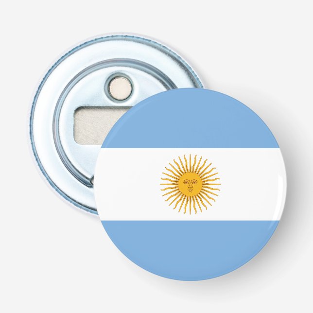 Argentina flag bottle opener (Front)