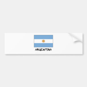 Argentina Flag Bumper Sticker