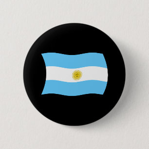 Argentina Flag Button