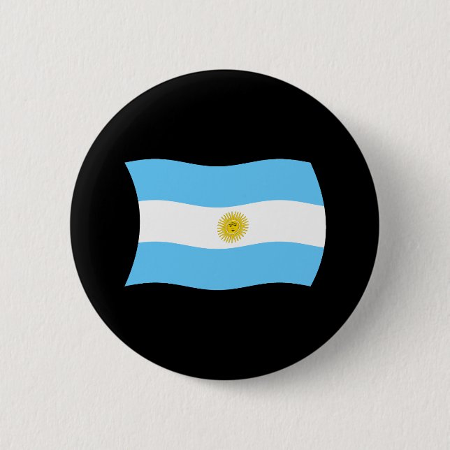 Argentina Flag Button (Front)