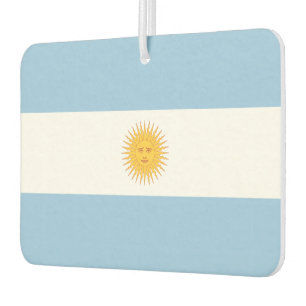 Argentina Flag Car Air Freshener